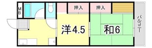 中田マンションの物件間取画像